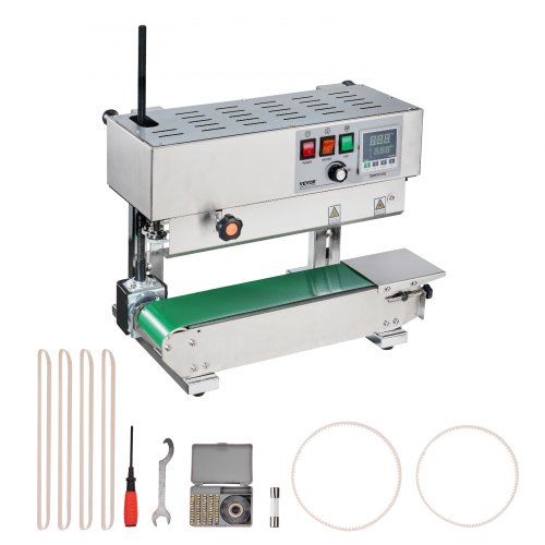 VEVOR 600W Continue sluitmachine Sluitmachine Sealer Verticaal afbeelding
