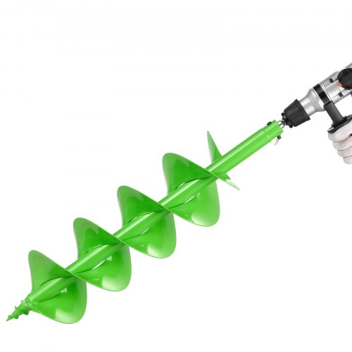 VEVOR Grondboorpaalboor Grondgatboor Tuinboor voor Boormachine 20x79cm afbeelding