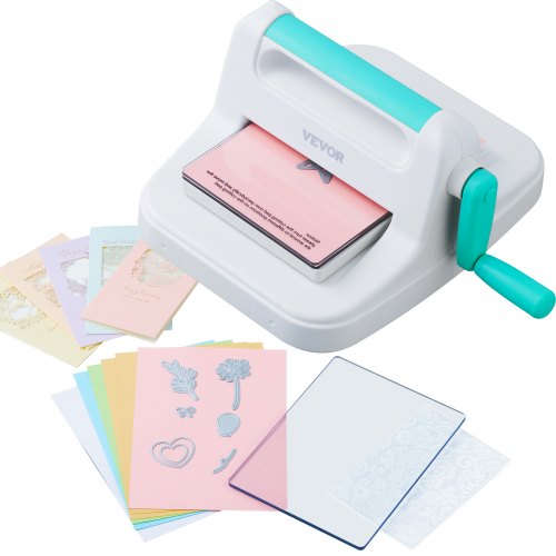 VEVOR handmatige pons- en embossingmachine 160 mm kunstnijverheid scrapbooking afbeelding