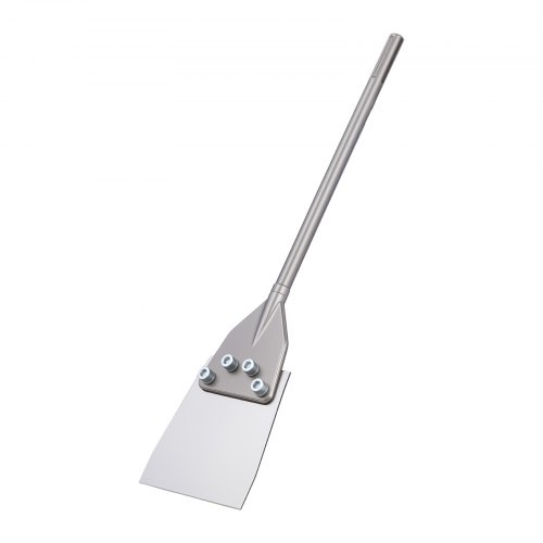 VEVOR Spatelbeitel 60x15 cm, platte beitel met SDS Max-schacht, compatibel met roterende hamers, hittebehandeld 40Cr gelegeerd staal, voor het verwijderen van laminaatvloeren, tegels en mortel.
