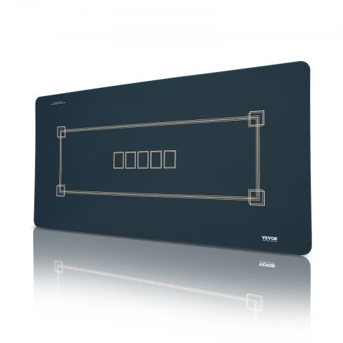 VEVOR pokertafel pokermat pokermat pokertafel opvouwbaar 180x90cm groen afbeelding
