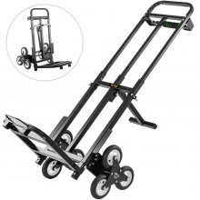 Vevor Winkelwagen Utility Carts Trapwagen Klimwagen 460 Lbs, Opvouwbare Trolley