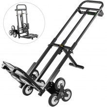 Vevor Winkelwagen Utility Carts Trapwagen Klimwagen 460 Lbs, Opvouwbare Trolley
