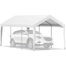 VEVOR 3x6m tent garage opslag tent carport weiland tent paviljoen auto garage PE stof