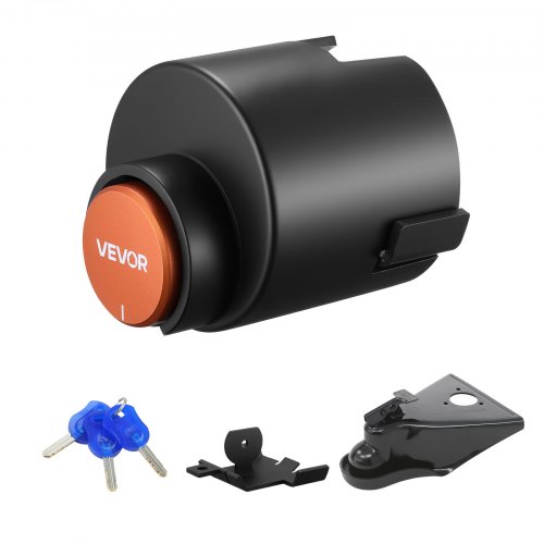 VEVOR Aanhangwagenslot Anti-Diefstal 142x175mm Compatibel met 58,7mm Trekhaak afbeelding