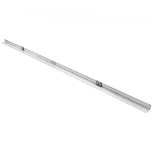 VEVOR 4267mm afstrijkspatel van aluminiumlegering, betonafstrijker, 134mm breed voor een groot oppervlak, reserveonderdeel voor betonvibrator, nivelleergereedschap voor het afstrijken en egaliseren van beton in de wegenbouw en vloernivellering.