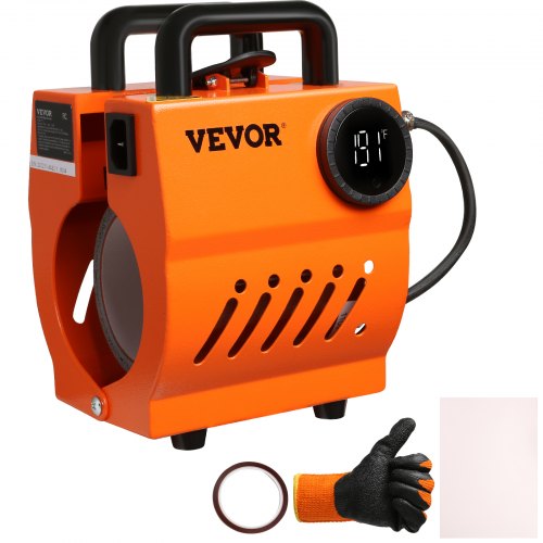 VEVOR Warmte Persmachine Transferpers Hittepers Mok Sublimatiepers Mokpers 11-15 oz 350W Mokdruk Sublimatiepers Draagbare Mokpersmachine Mokpers afbeelding