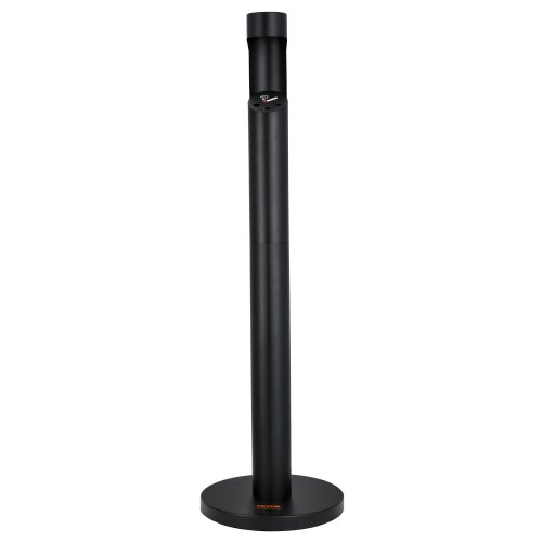 VEVOR Sigarettenasbak Sigarettenpeukcontainer Cilinder 108cm Zwart afbeelding