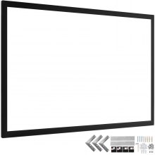 VEVOR vast frame 16:9 100" projectorscherm Deluxe dubbellaags thuisbioscoop