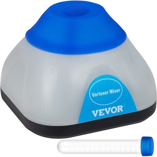 VEVOR Vortex Mixer 3000 RPM Mini Vortex Mixer Shaker Max. 50 ml Mengcapaciteit Lab Vortex Mixer van PC-kunststof en Siliconen met Borstelloze Gelijkstroommotor voor Laboratoria Scholen en Thuisgebruik