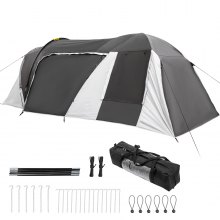 VEVOR Waterdichte Motorhoes Motorfietshoes 3-4 Personen Scooterhoes voor Reizen