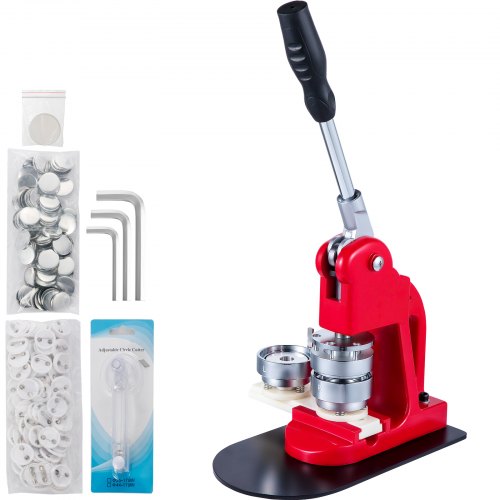 VEVOR Knopenmachine button machine button press 44 mm Ansteckbuttonmaschine 1000 stuks buttons afbeelding