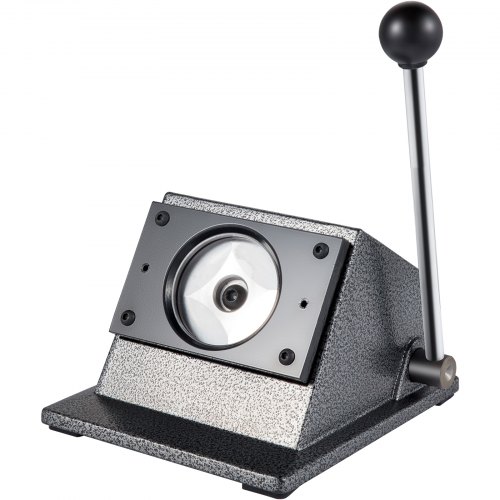 VEVOR Knopenmachine Button Machine Badge Snijmachine 75 mm Handleiding Ronde Badge Knop Maker Matrijzenmateriaal Koolstofstaal Desktop Handmatige afbeelding