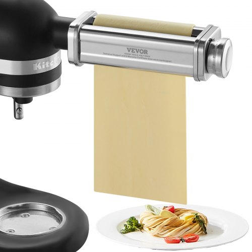 VEVOR handmatige pastamachine roestvrij staal, roestvrij staal verse handmatige pastarollermachine verstelbare Italiaanse platte deegmachine pastamachine pastamachine voor spaghetti, lasagne, tagliatelle afbeelding