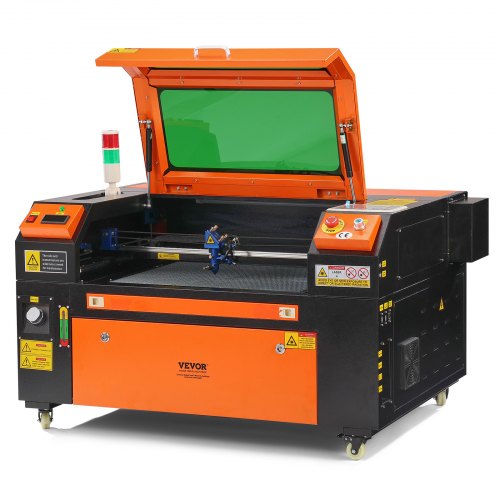 VEVOR Lasergraveermachine Graveerapparaat 60W CO2-lasergraveermachine 400x600mm lasersnijdende lasergraveur afbeelding