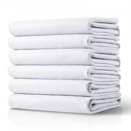 VEVOR 10x Incontinentiepads Wasbare Onderleggers 864x914,5mm Bedmatras afbeelding