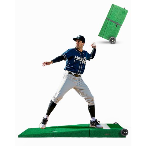 VEVOR Pitching Mound Draagbare Pitcher Mound Honkbal Softbal Training 90 Inch afbeelding
