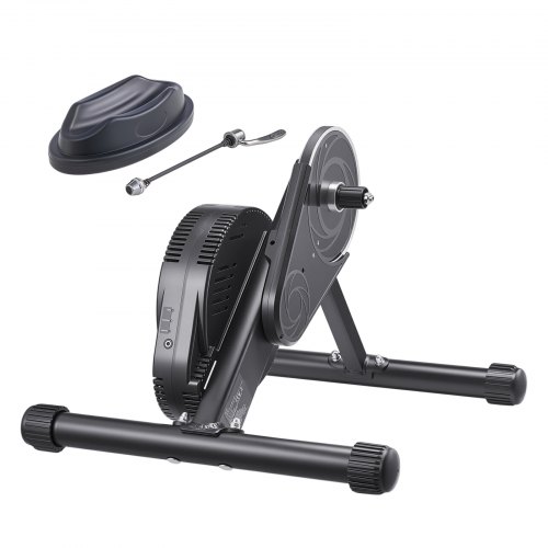 VEVOR fietstrainer met roller voor wielen van 660,4-736,6 mm / 700C, slimme stationaire fietstrainer voor racefietsen en mountainbikes, compatibel met de Zwift-app.