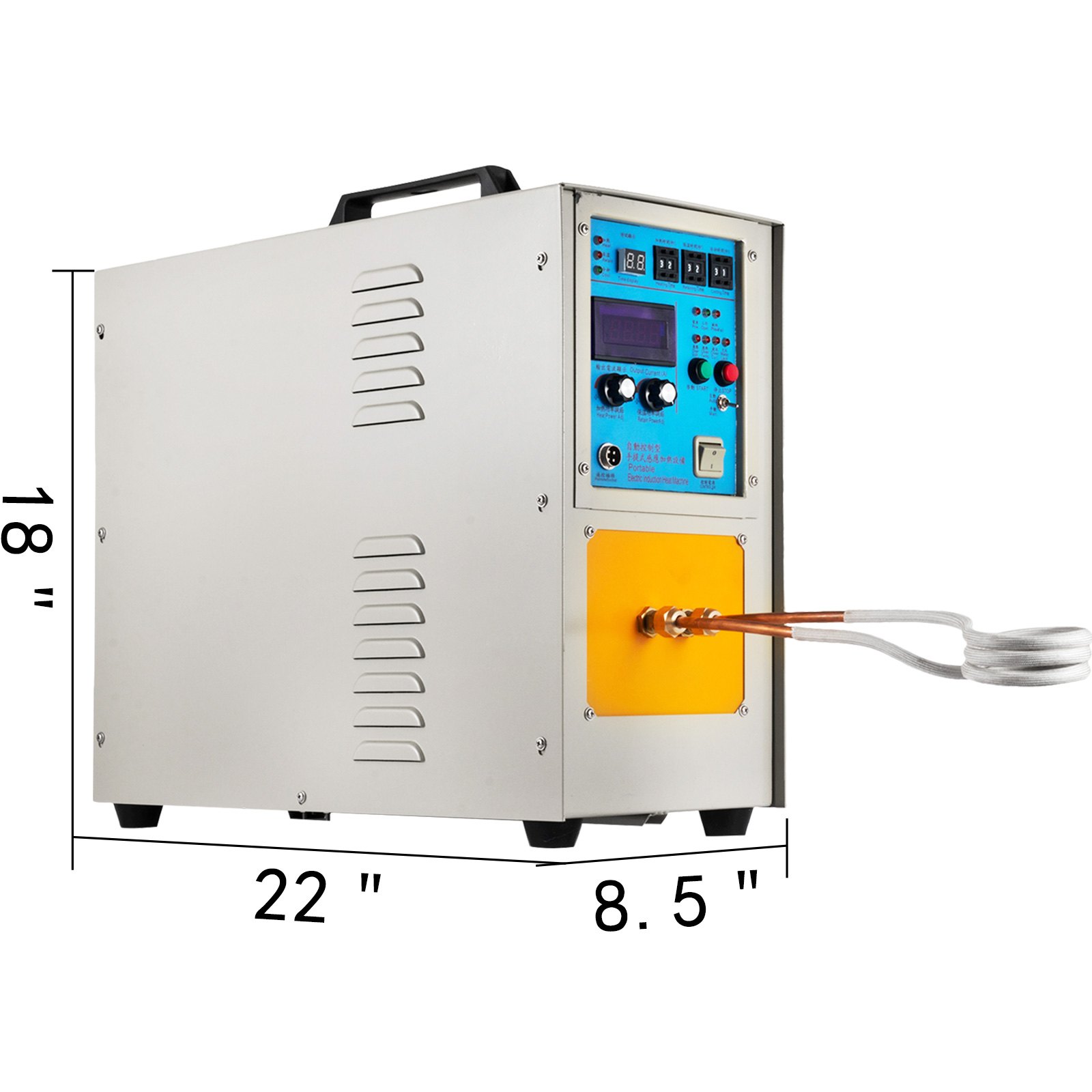 Akozon Laagspanningsinductie verwarmingsmodule, DC12-36V 20A 1000 Watt ZVS inductie