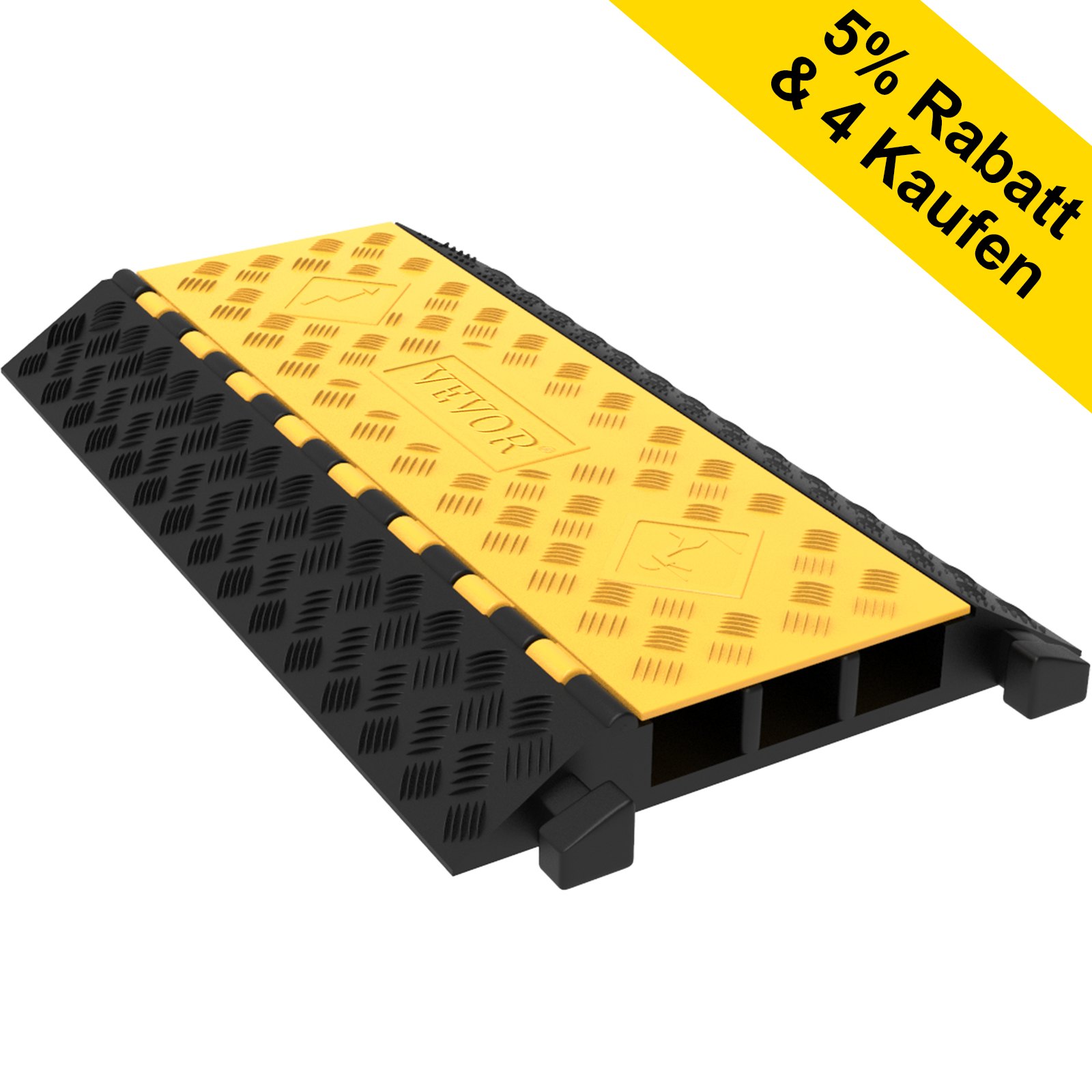 Pronomic Protector 2-100L Kabelbrug 2-Kamer 100cm met Stekkerverbinding