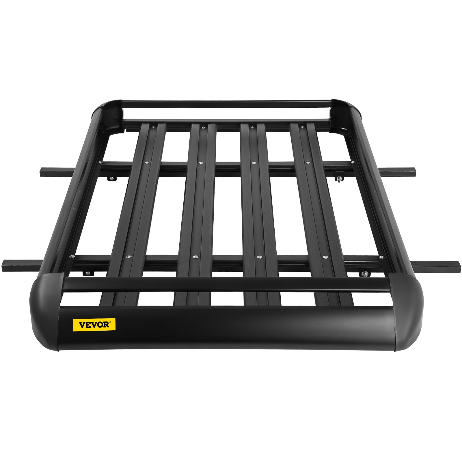 Dakdrager Universele Zwarte Auto Mand Bad GepÄCk Laaddrager Dakstandaard Laaddrager Aluminium Dakmand Metalen Bagagemand Bagagedrager Fietsenrek Grote Houder 160 cm
