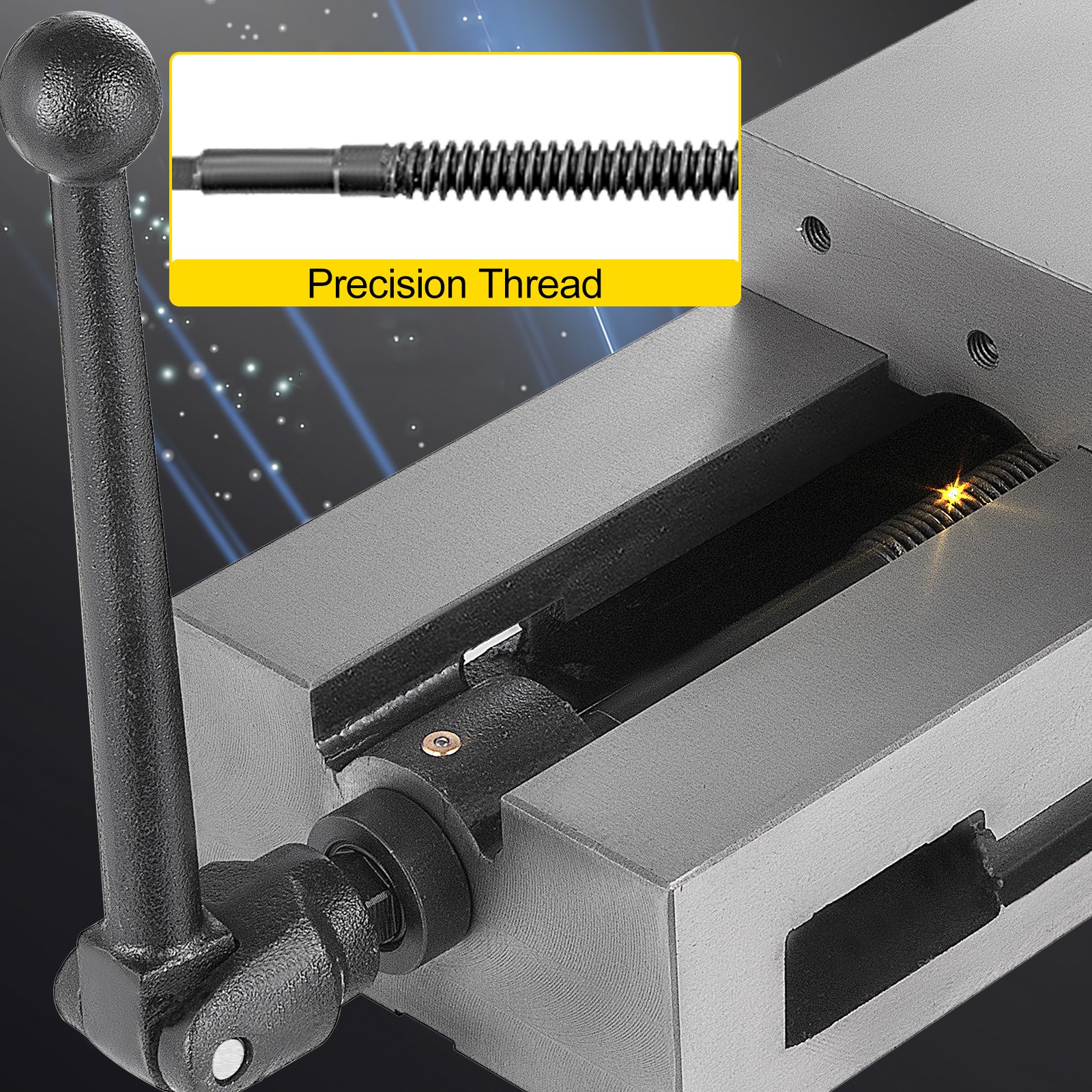 Bankschroef Aluminium bankschroef Platte klemtang Kolomboor Freesmachine Klemgereedschap Vice Houtbewerking Handbediende gereedschappen voor thuiswerkbank
