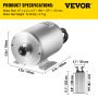 2000W elektrische borstelloze DC-motorkit - 48V 4300RPM