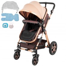 Luksusowy składany wózek dla noworodków Wózek dla niemowląt