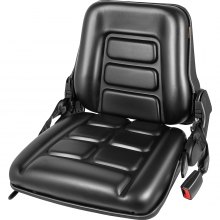 Siedzenie ciągnika VEVOR Siedzenie ciągnika 50,4 x 46,6 x 46,6 cm siedzisko wózka widłowego z materiału PVC;