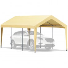 VEVOR 3x6m namiot garażowy namiot magazynowy wiata namiot pastwiskowy namiot magazynowy garaż tkanina PE