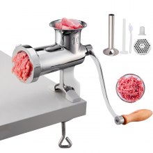 VEVOR maszynka do mielenia mięsa ręczna maszyna do kiełbasek ze stali nierdzewnej 5/8mm korba ręczna pomoc kuchenna