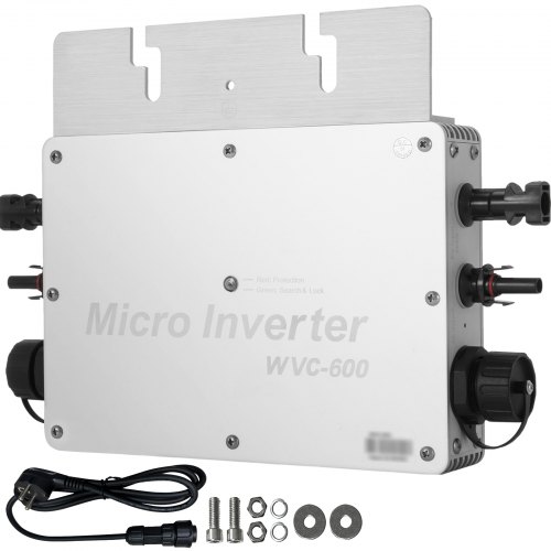 

VEVOR 600W MPPT водонепроницаемый солнечный инвертор для привязки к сетке DC в AC 220V микро инвертор