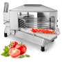 Commercial Tomato Slicer Fruit Cutting Machine 1/4” Stainless Steel Blade Restau