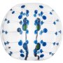 1.5m Body Inflatable Bumper Football Pvc Zorb Ball Blue Dot Game Reusable Adult