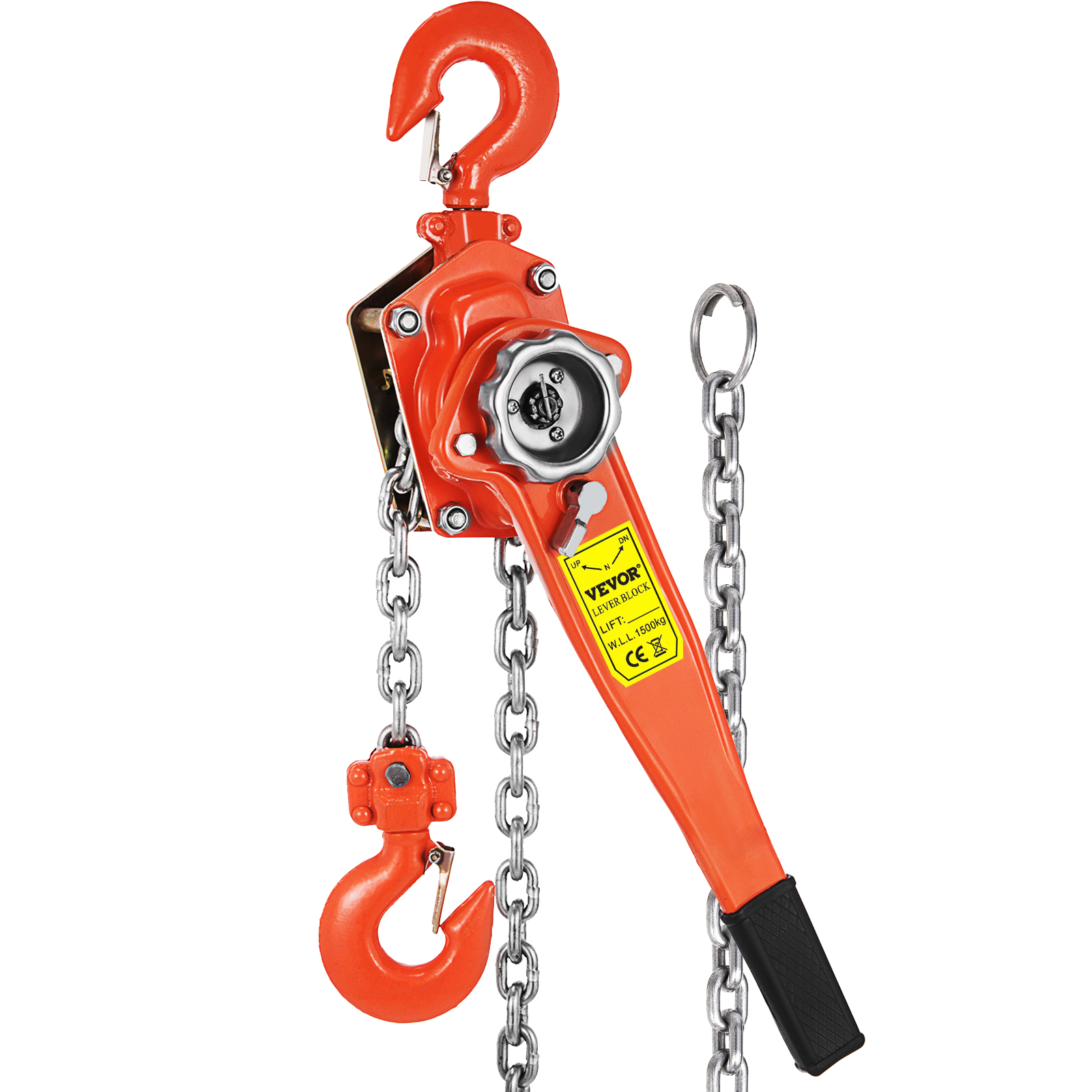 Lever Block Ratchet Chain Hoist Load Brake 1.5ton 10ft. Lever Chain Safe от Vevor Many GEOs