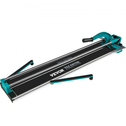 VEVOR 40 Inch Manual Tile Cutter with Double Rails, Ergonomic Handle, Anti-Skid Feet and W/Adjustable Laser Guided Cutting Wheel, Professional Tile Cutting for Porcelain Ceramic Floor Tile