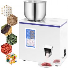 2-100g Powder Particle Filling Machine Subpackage Device Seeds Herbs Electronic