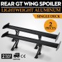 Adjustable 43.3 Inch Gt Wing Spoiler Lightweight Aluminum Gt Trunk Spoiler Wing