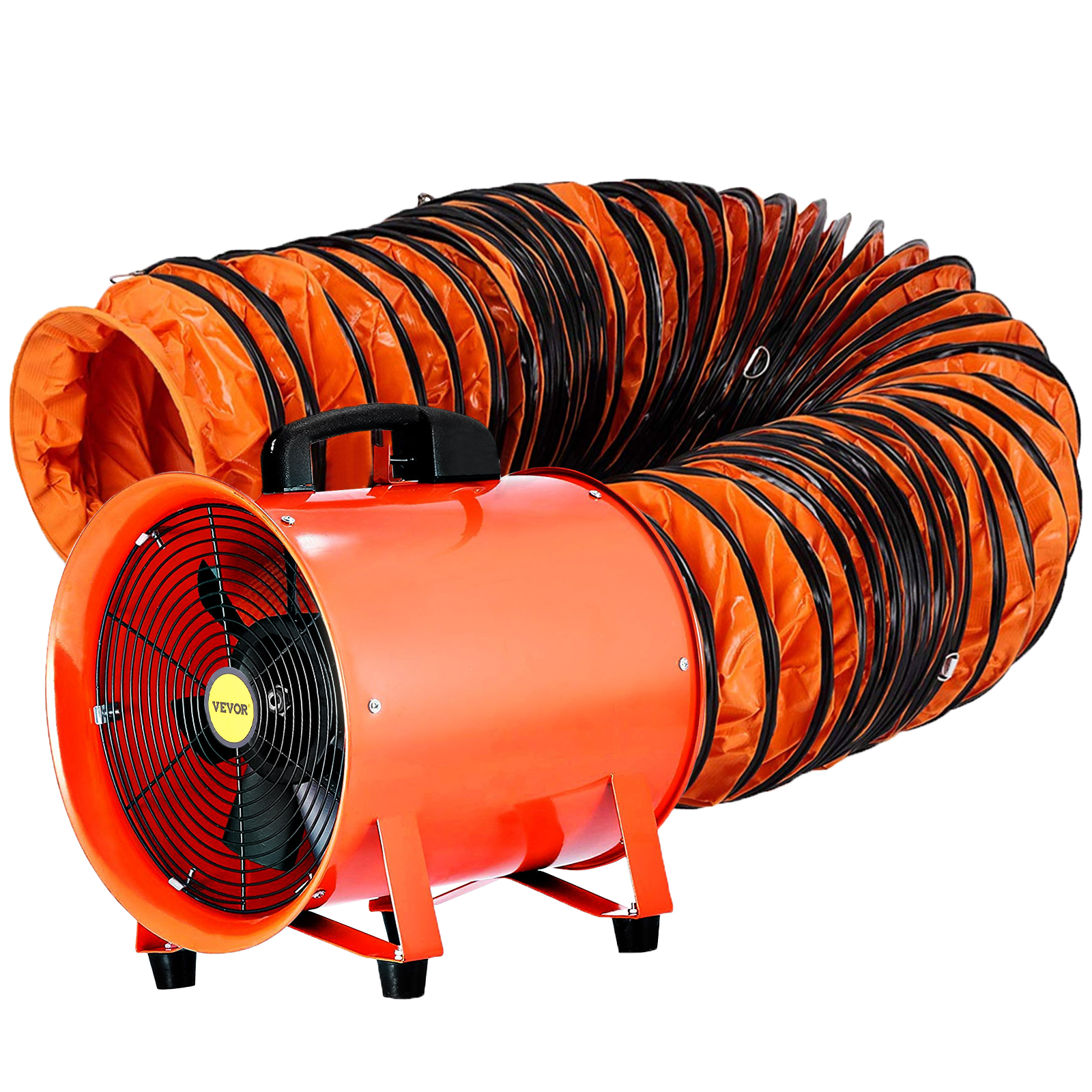 12" Portable Industrial Axial Ventilator Blower Workshop Extractor Fan w/ 500mm Duct Hose от Vevor Many GEOs