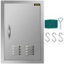 Stainless Steel Insulated Single Access Door For Bbq / Outdoor Kitchen 20 X 14