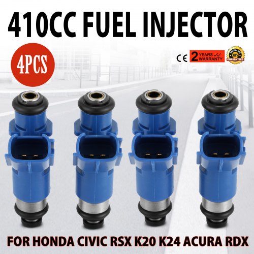 4x OEM Denso Fuel Injectors RDX 410cc 16450-RWC-A01 For Honda Acura 1996-2006