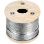 1/8 Stainless Steel Cable Railing Wire Rope 1x19 Type 316 (328 Feet)