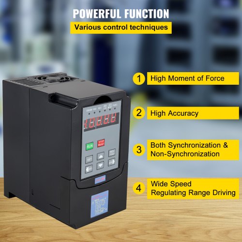 2.2kw/3HP 10A 240V AC  single phase variable frequency drive inverter VSD VFD 