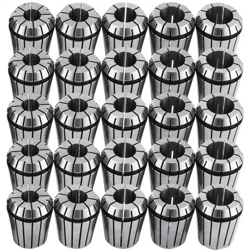 

VEVOR 25 Pcs Collet Set ER32 Collet Chuck 1/16 inch-3/4 inch Holder Spring Collet Set for CNC Engraving Machine & Milling Lathe Tool (ER32)