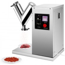 Vh-2 Powder Mixer Dry Powder Blending Machine Blender For Lab Home Use 110v