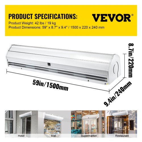 Details about   New Air Door M-58 Elevator Air Curtain Car Air Door 