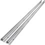 2x Linear Rail Sbr20-1000mm Support Dia 20mm Lathes Mechanical Shaft