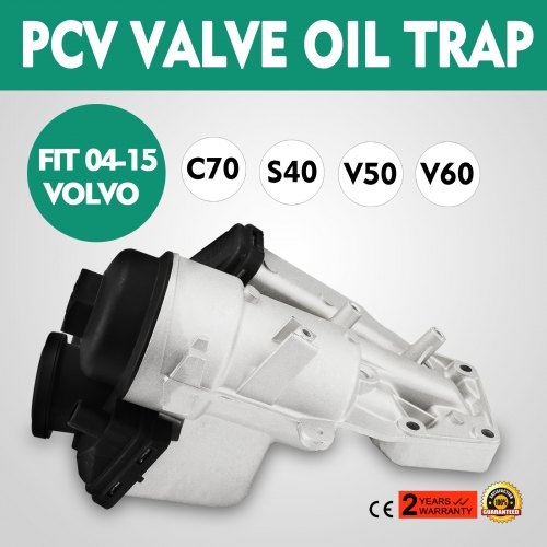 PCV Valve Oil Trap Oil Filter Housing FIT 04-14 Volvo C70 S40 V50 31338685