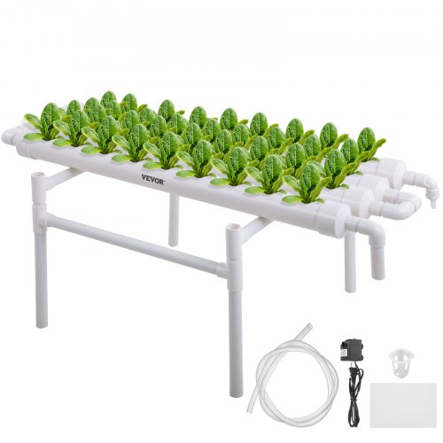 36 Site 4 Pipe Hydroponic Grow Kit Hydroponic Growing System for Leafy Vegetable 