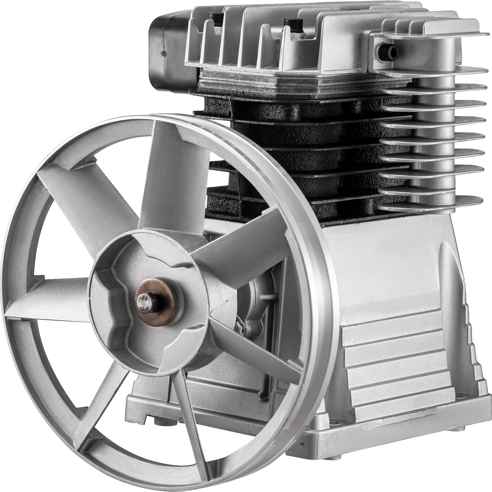 3hp Aluminum Air Compressor Head Pump Motor 160psi Silver 1300prm от Vevor Many GEOs